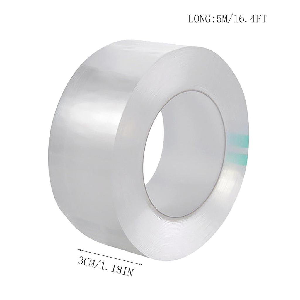 Caulk Tape Clear Self Adhesive -Grease Sealing Caulking Strip