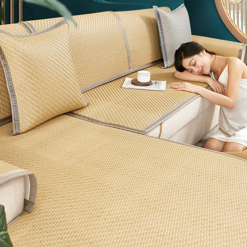 Rattan Mat Sofa Mat Summer Sofa Cushion New Seat Cushion Sofa Cushion Cover Cover Cloth Cushion Cushion Simple