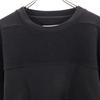 MM6 Long Sleeve Cut S Black Series Brushed Back Sweatshirt Women Used