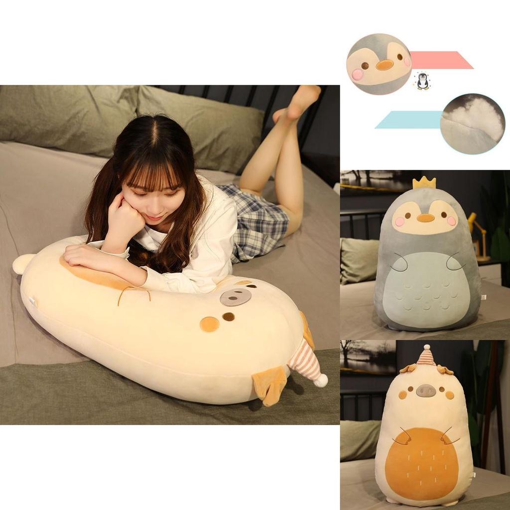 Adorable Dinosaur Plushie Bear And Penguin Plush Toy For Girls Soft And Safe Comfort