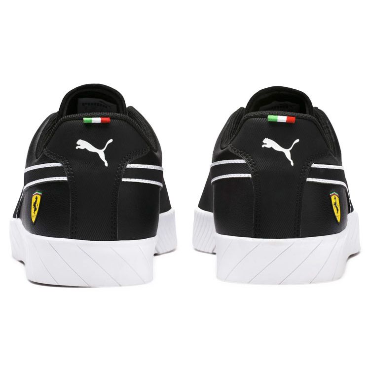 Ferrari X Puma  SF Vulc Track Collaboration Durable Non-Slip Racing Skate Shoes Men Sneakers Black 306393-01