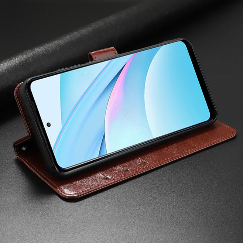 Wallet For Pu Case Leather Xiaomi Poco X3 Nfc Redmi Note 9s 9 8t 8 7 Pro 9at 9a 9c Nfc 8a 7a Flip Cover For Mi 10t Note10 Mi10t Lite Pro Phone Cases