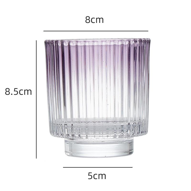 Скандинавский стеклянный подсвечник и диффузор, меняющий цвет