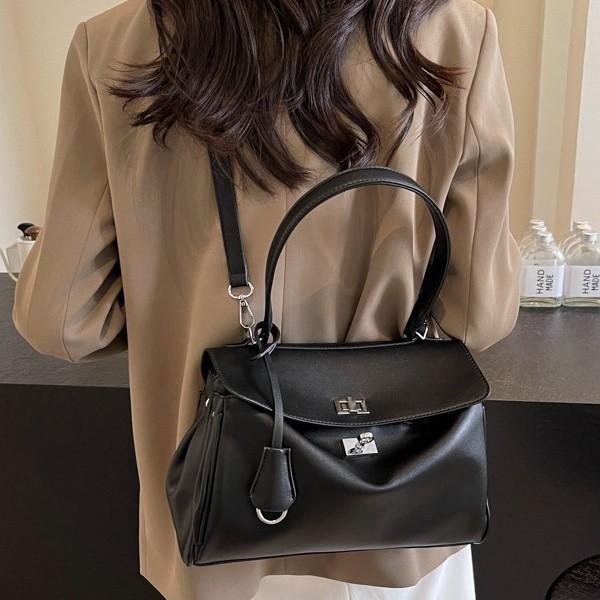 Portable Platinum Bag Women's New Trendy Niche Armpit Bag High-end Large-capacity Commuter Bag