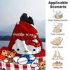 1pc Hello Kitty blanket Lightweight Flannel Throw for Sofa Bed Travel Camping Livingroom Office Couch Chair