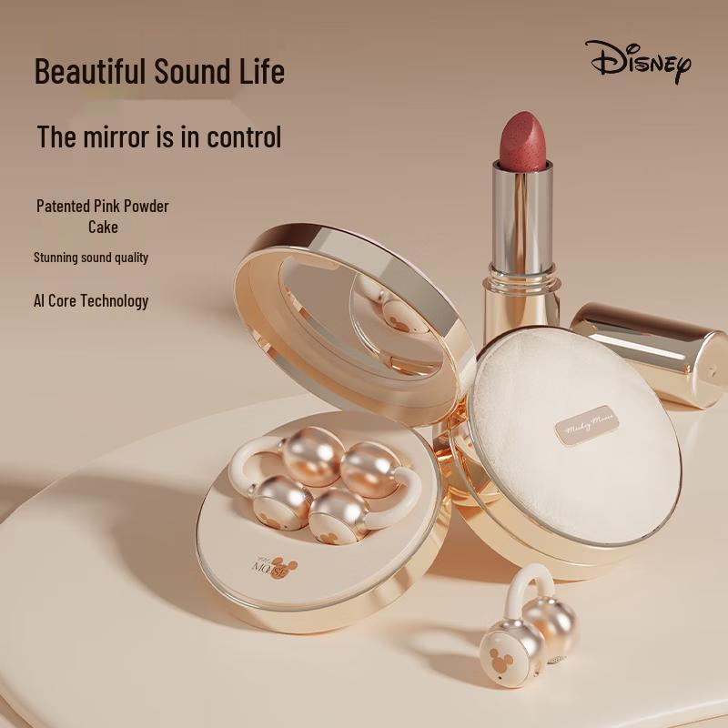 

Disney AI Translation Bluetooth Ear-Clip Earphones with Mirror