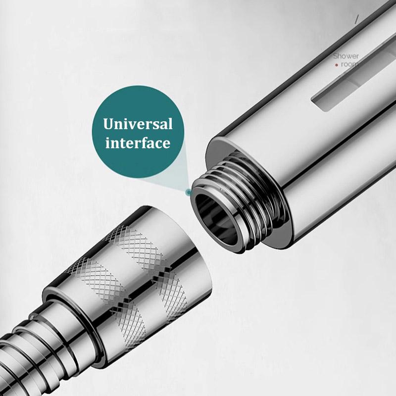 Booster Nozzle 6 Modes Shower Multifunctional Adjustable Large Panel Bath Home Bathroom Large Water Volume Shower Set