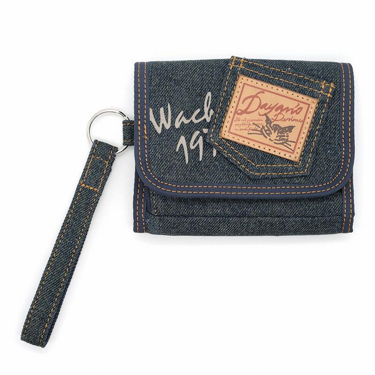 [WACHIFIELD] Кот Даян Даян 2025 Джинсовая Коллекция D Label Джинсовый Кошелек