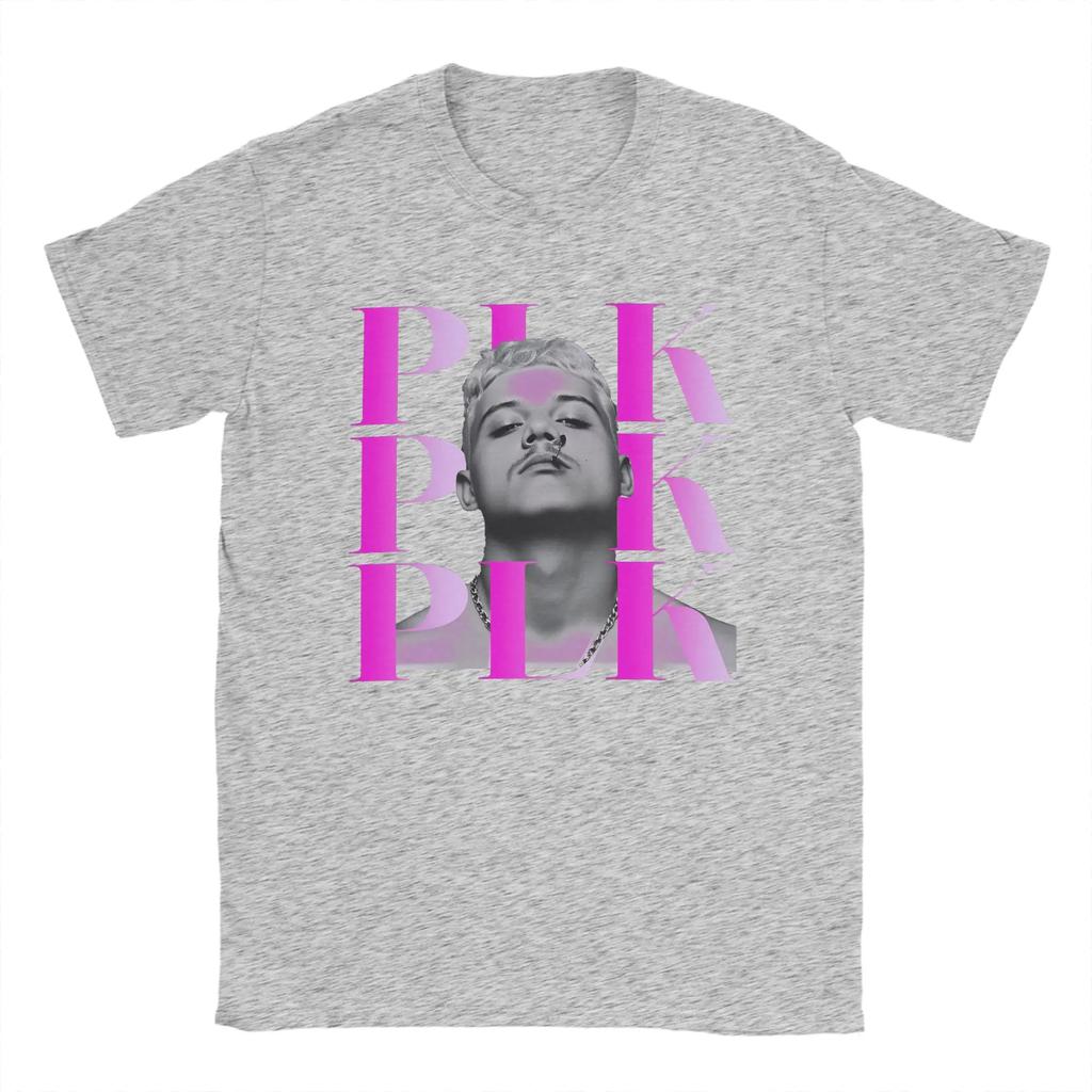 Rapper Plk Face T Shirt for Men 100% Cotton Funny T-Shirt Crewneck  Tee Shirt Short Sleeve Clothing Plus Size