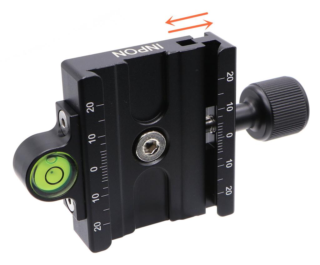 INPON 60mm Quick Release Clamp 70mm Quick Release Plate for + Set, Arca-Swiss Compatible, Tripods/Ball Heads/Tripod Heads, etc.
