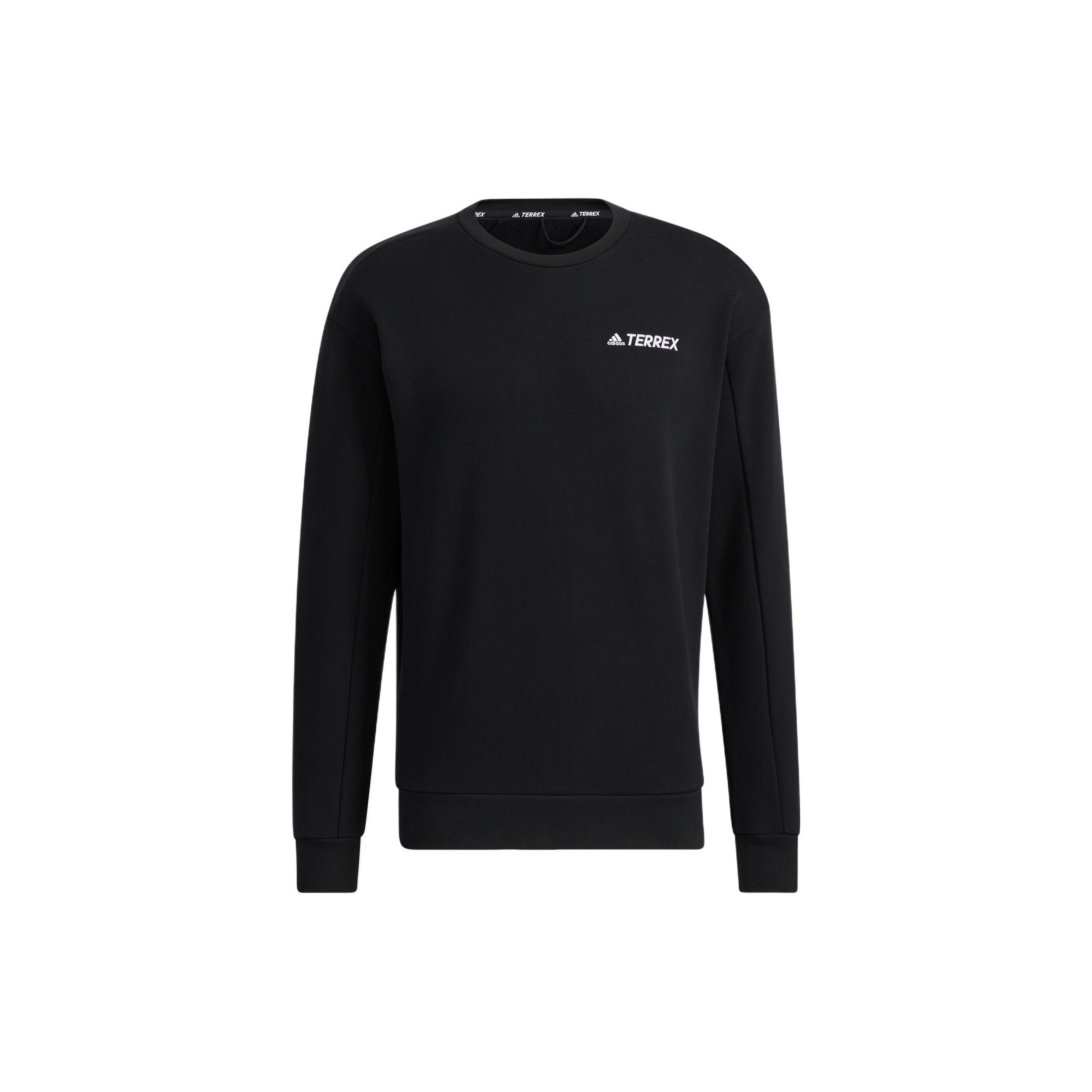 

Adidas Knit Crew Neck Sweatshirt Мужские топы Черный HG6584 XXL