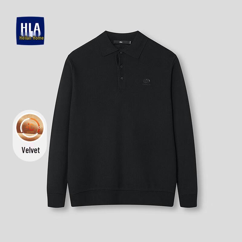 

HLA Men s Fleece-Lined Round Neck Pullover Sweater 2XL