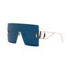 Dior Irregular Frame Sunglasses With Letter Logo Unisex Sunglasses Gold 30MONTAIGNEM1UB0B0