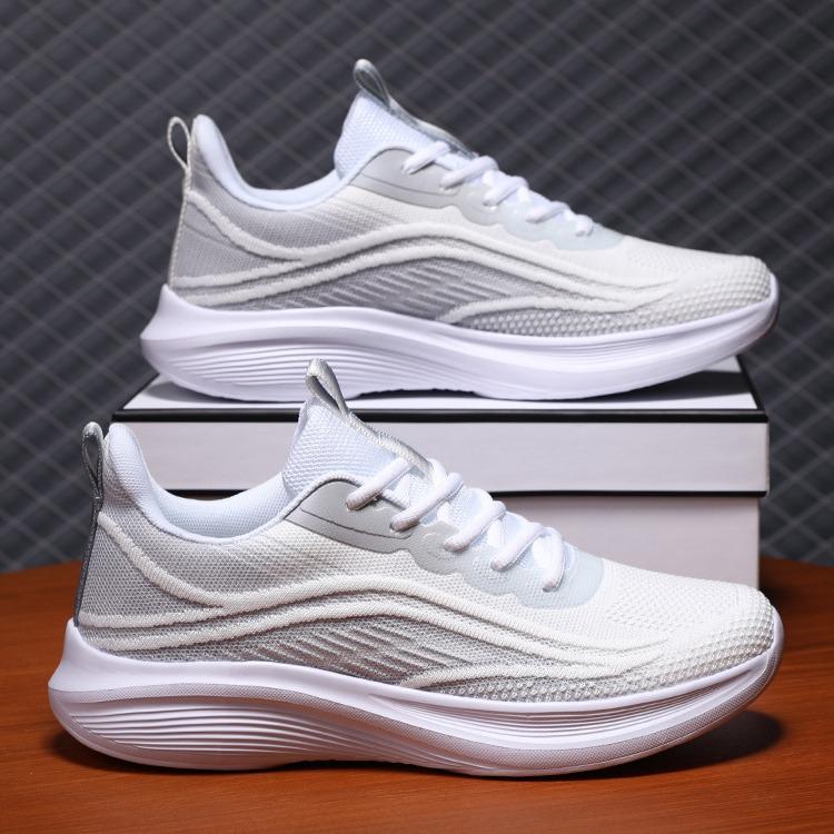 Męskie buty wiosna nowe siateczkowe oddychające dezodorujące buty sportowe męskie wszechstronne buty codzienne ultralekkie miękkie podeszwowe amortyzujące buty do biegania