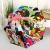 1 Stück Outdoor-Schirm mit Anime-Charakteren | Automatisches Öffnen & Schließen | Tragbares 3-fach faltbares Design | 8-Speichen-Eisenrahmen | Perfektes Geschenk für Fans, Tra