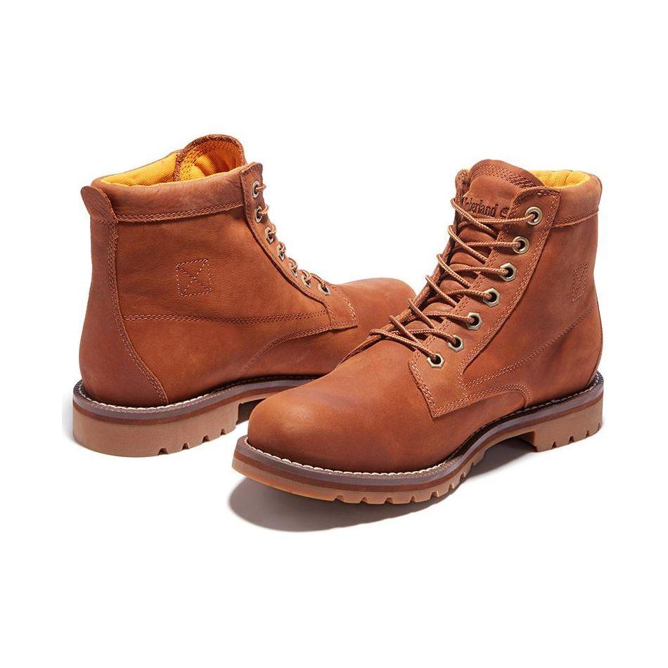 Timberland Waterproof Warm Durable Shock-Absorbing Short Boots Men boots Brown TB0A44MYF131
