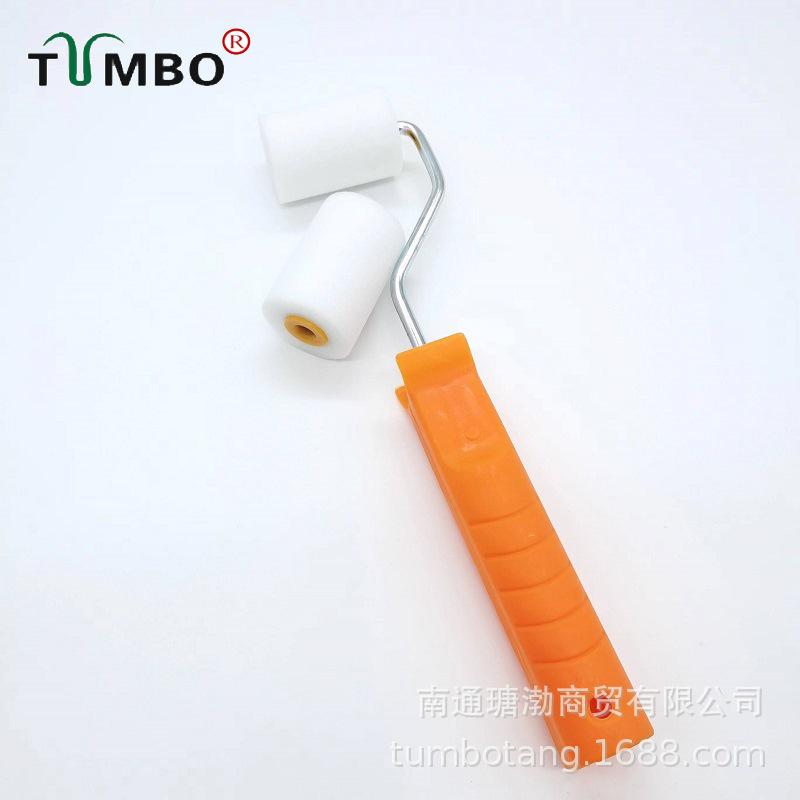 High-Density 2-Inch Water-Based Sponge Roller Brush for Latex Wall Painting