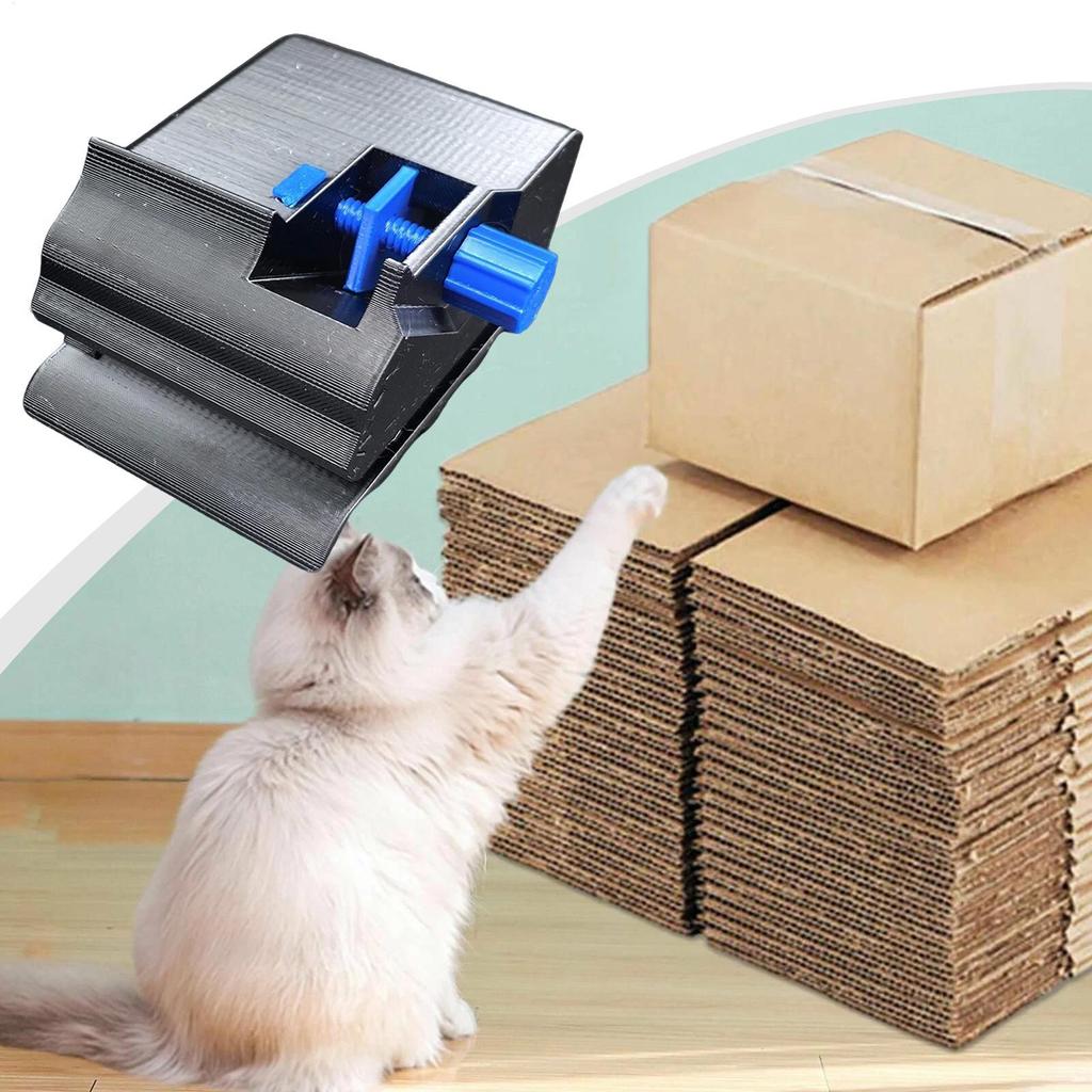 Cat Scratcher Cutter Handheld Scratcher Cutting Tool Adjustable Cat Cardboard Cutter For Home Workplace Industrial Crafting