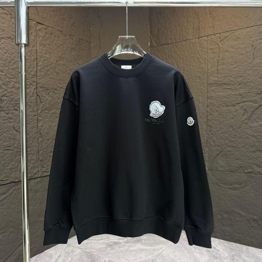 Meng Family Autumn/Winter Couple Hoodie with Badge Embroidery - Casual Breathable Round Neck Top