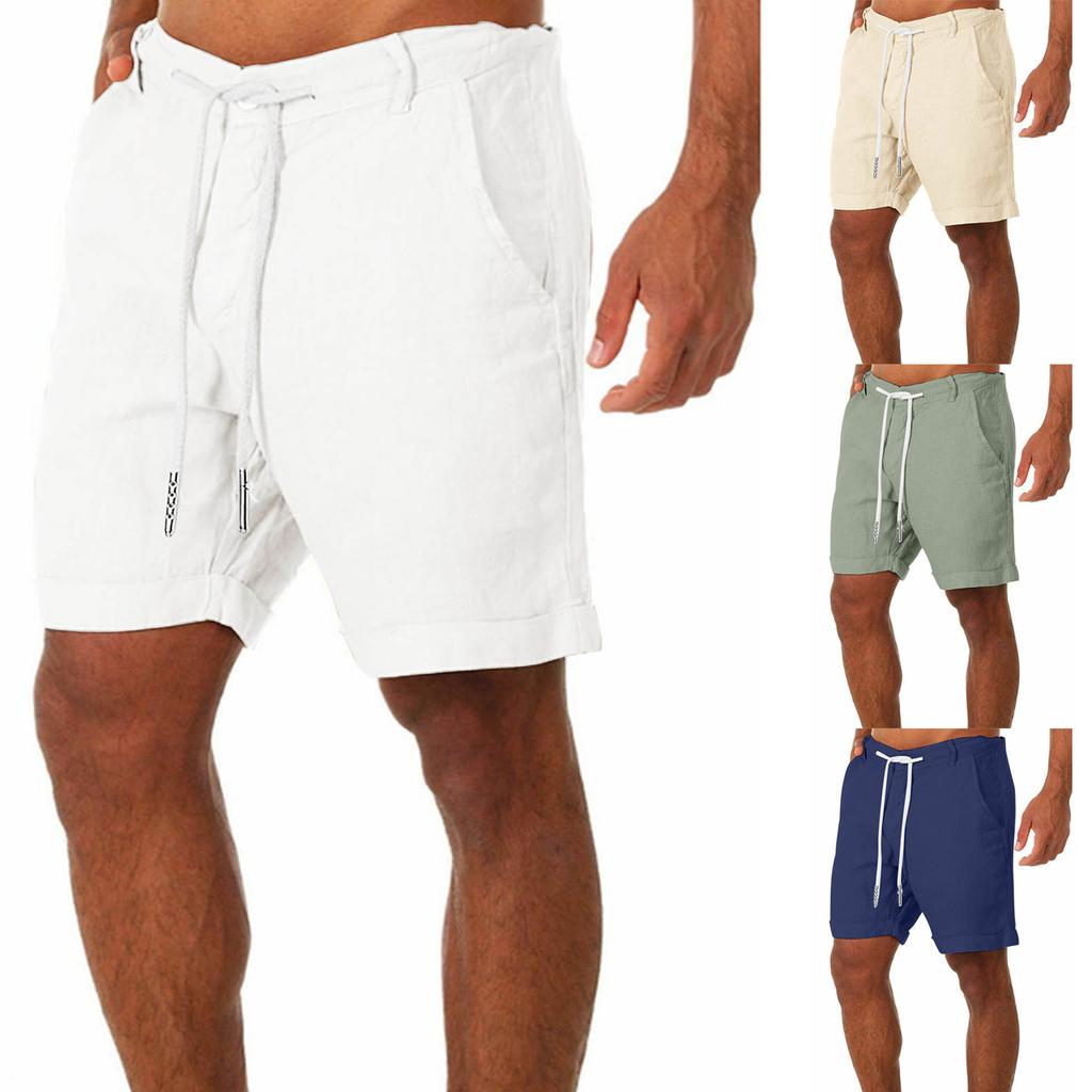 Men Summer Fashion Casual Basic Loose Quick-drying Shorts Beach Pants