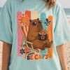 Don't Worry Be Capy Comfort Colors Shirt, Cute Capybara T Shirt, Retro Summer Beach Tee, Capybara Gift