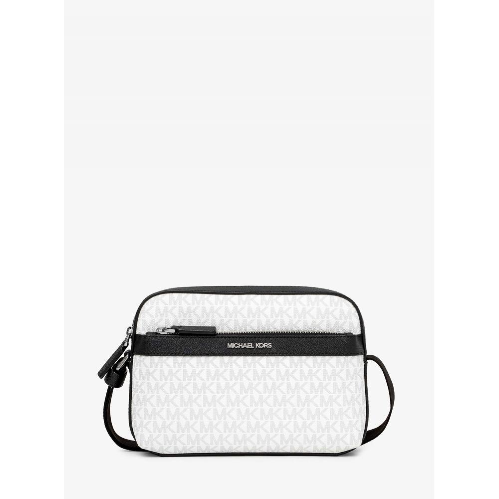 

MICHAEL KORS UTILITY CROSSBODY MK SIGNATURE 37F2LCOC5B3535 BRIGHT WHITE
