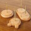 Wooden Yarn Holder Spinning Knitting Tools Beginner Crochet Accessories Stand Sewing Thread Spool Wool Ball Winder Stand Tool