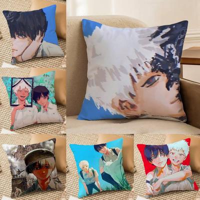 Anime Cartoon The Summer Hikaru Died-D Pillow Case Silky Elegant Comfort Sofa Bed Invisible Zipper Beach Pillowcase