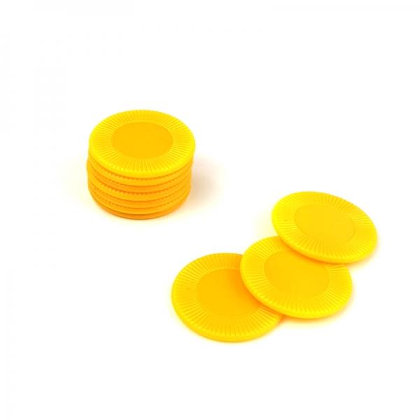 

Пластиковый чип желтый (10EA) корейская настольная игра