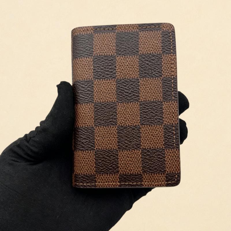 Classic Monogram Women's Pocket Wallet - Coated Canvas Card Holder