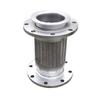 High-Temp High-Pressure Flanged Metal Corrugated Steam Hose with Braided Mesh Lining