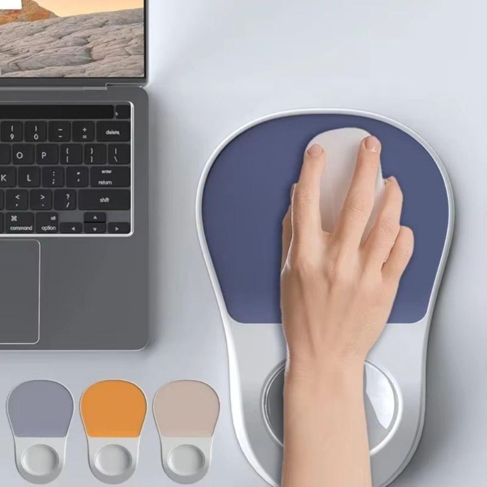Smooth Surface Mouse Pad with Wrist Rest Non-Slip Wrist Support Pad  Long Hours of Use