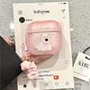 Pink splash ink West Highland puppy for AirPods pro1 protective case earphone cover pro1 bluetooth earphone case