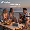 XDOBO X8 60W Alto-falantes Portáteis para Exterior Bluetooth Sem Fio Subwoofer de Graves À Prova d'Água 6600mAh Suporte TWS TF/AUX