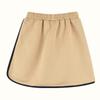  Olivan  Simple Logo Wrap Skirt Pants  Beige 