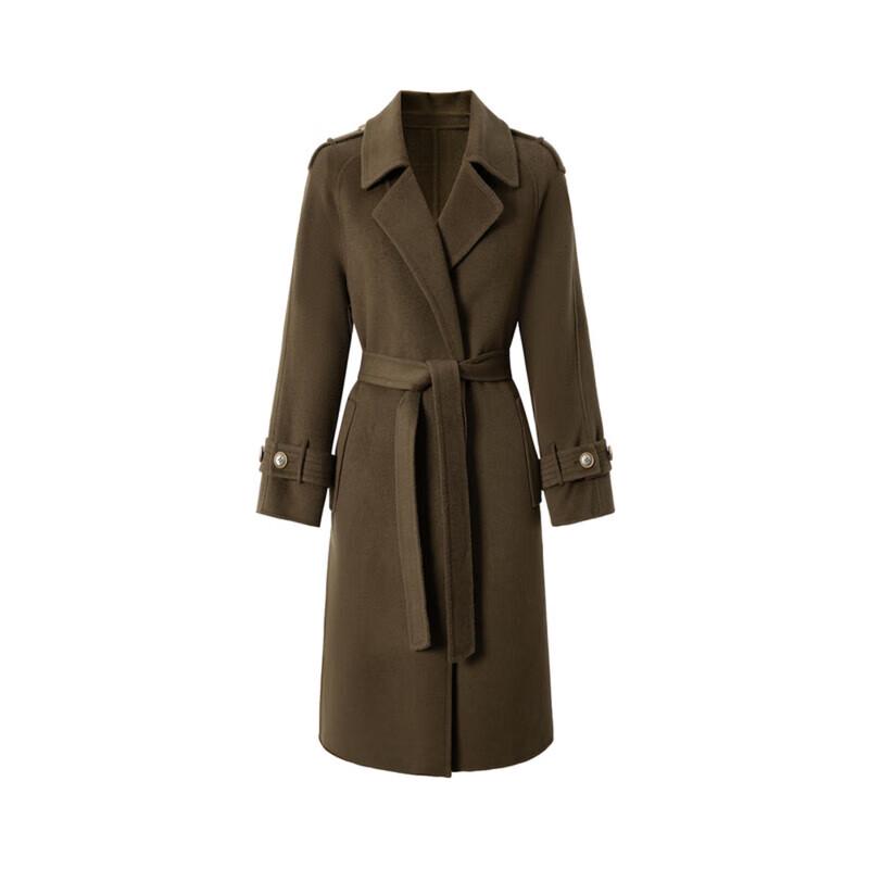 Juzza Annacoo Women's Merino Wool Double-Faced Long Coat