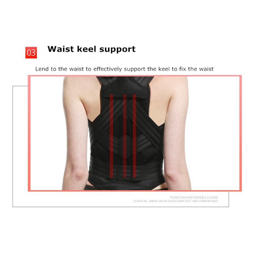 Kinder Erwachsene Männlich Weiblich Einstellbare Magnetische Haltung Korrektor Wirbelsäule Zurück Schulter Lendenwirbelstütze Unterstützung Verhindert Slouching