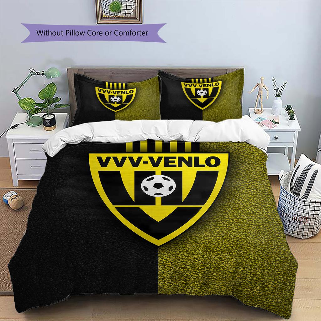 Set Copripiumino Trapuntato Modello VVV-Venlo Decorazione per la Casa Regalo (1 * copripiumino + 2 * federe senza imbottitura)