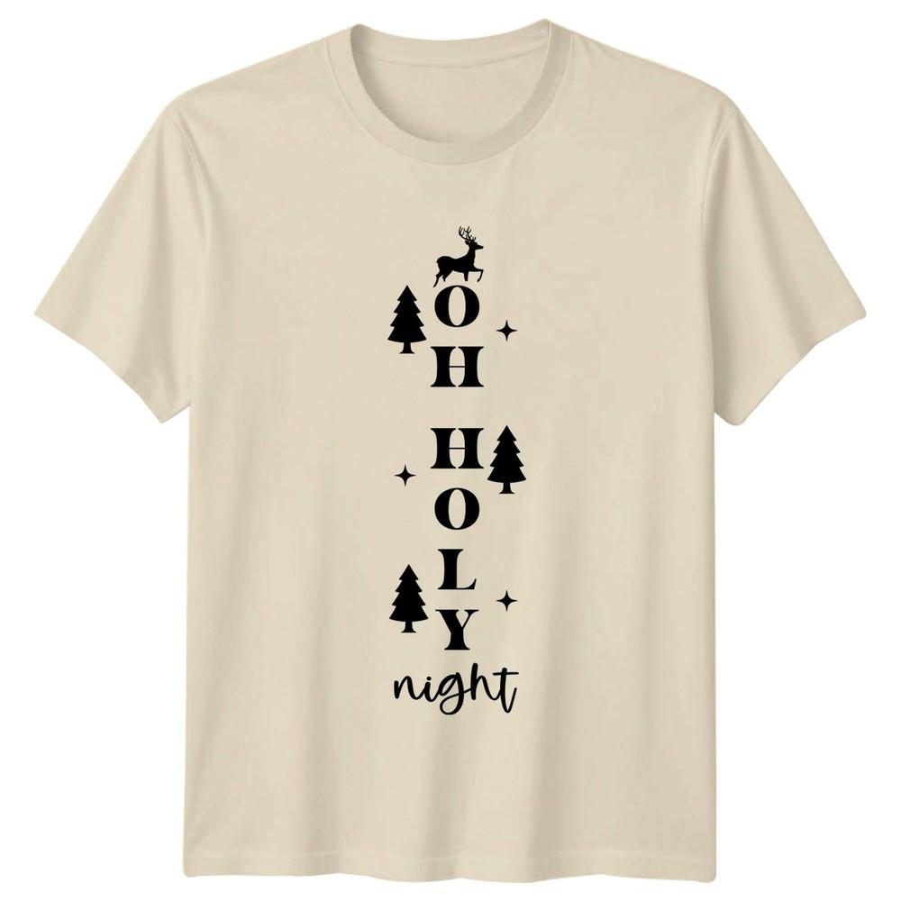 O Holy Night TShirt Traditional Religious Christmas Gift For Him And Her