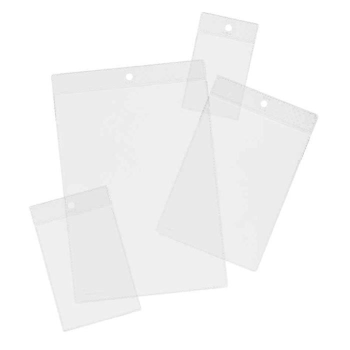 Pochette transparente à suspendre - DURABLE - A7 - Portrait - PP grainé - 100 pièces