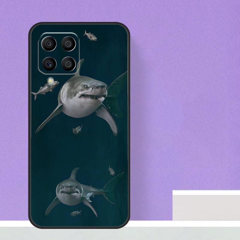 

Shark Ocean Fish Case For Samsung Galaxy M14 M34 M54 M31 M11 M13 M53 M51 M12 M32 M52 M16 M36 M56 M15 M35 M55 Samsung M20