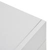 (316190194WAA) Chest Sideboard White Living Room Storage Cabinet High Gloss with LED Light, Modern Kitchen Buffet Wood Display Cabinet TV Stand