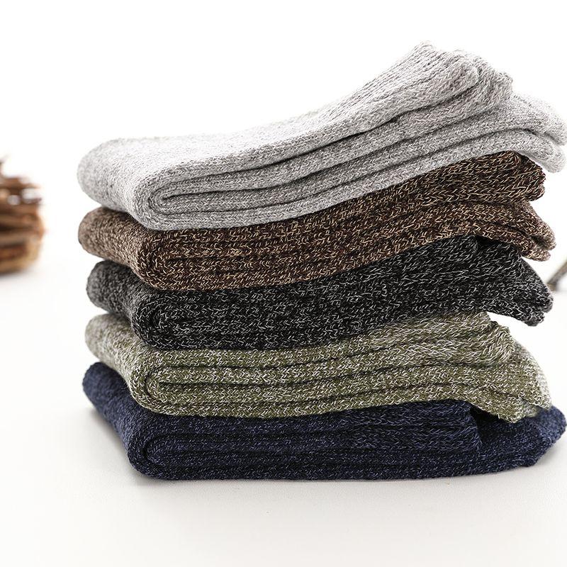 1 Pairs Winter Männer Verdicken Warme Weiche Sport Casual Socken Kaschmir Socken Halten Warme Weiche Sport Weichen Bequemen