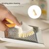Collapsibles Triangular Cleaning Brush Stands Uprights Storage Multiple Surfaces Scrubber For Stove Sink Corner Cleaning