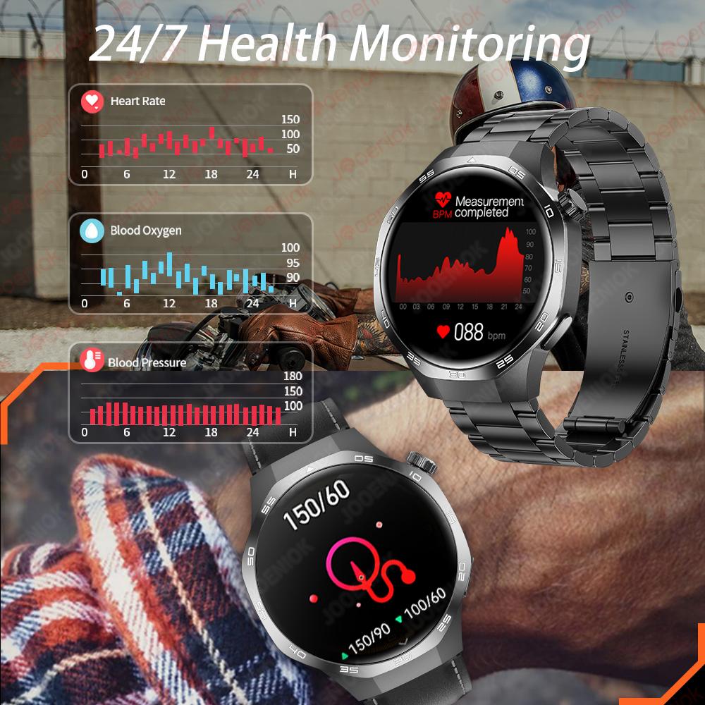 New Outdoor Sports SmartWatch Sleep Tracking Heart Rate Monitoring Blood Oxygen Measurement IP67 Waterproof Smart Watch Men