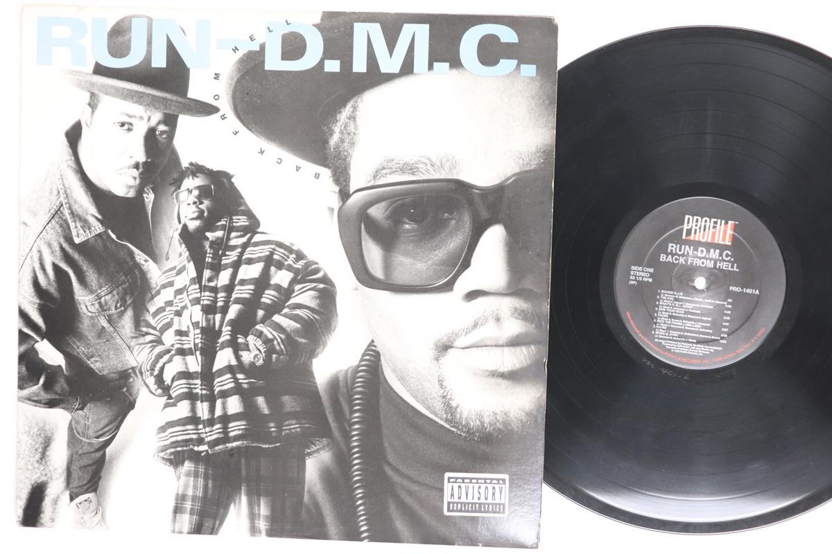 

LP Record RUND.M.C. Back From Hell PRO1401 BACK FROM HELL 1990 US Rap HipHopRB Used