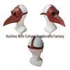 Halloween Plague Doctor Bird Beak Mask - Steampunk Costume Accessory