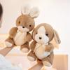 Cuddly Dog Bear Rabbit Plush Toy Soft Kawaii Puppy Bunny Doll Kids Toy Cartoon Animal Girls Children Birthday Christmas Gift