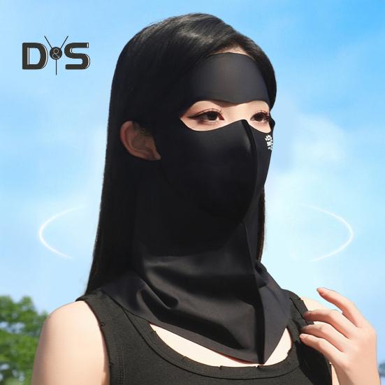 Sunscreen Face Guard Full Coverage 3D Design Breathable All-season Face Protection Cover for Winter Outdoor Cycling