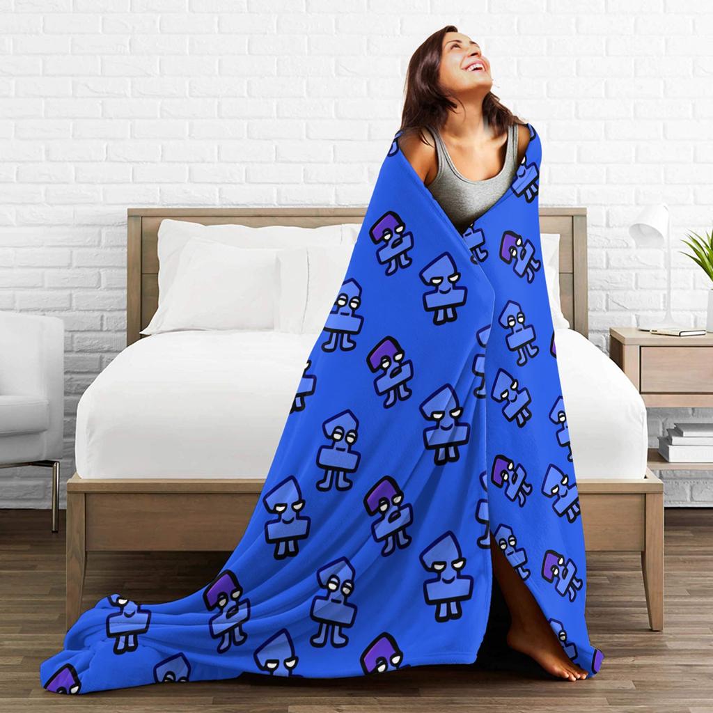 One TPOT pack Blankets BFDI Decorative Flannel Throw Blanket For Living Room Soft Custom Quality Bedspread Gift